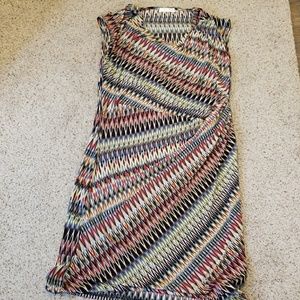 5/$25 Colorful silky feeling sleeveless summer dress